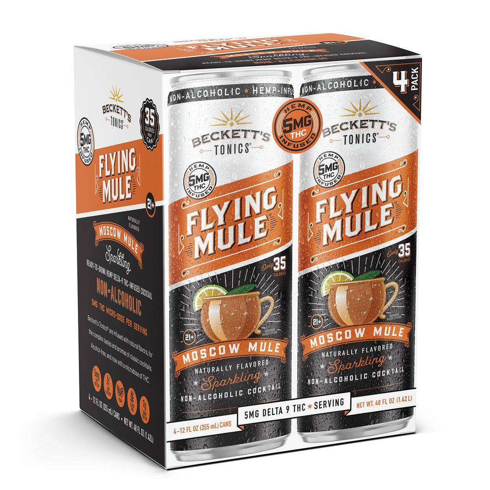 Beckett’s Flying Mule® -  Moscow Mule Sparkling Cocktail - New