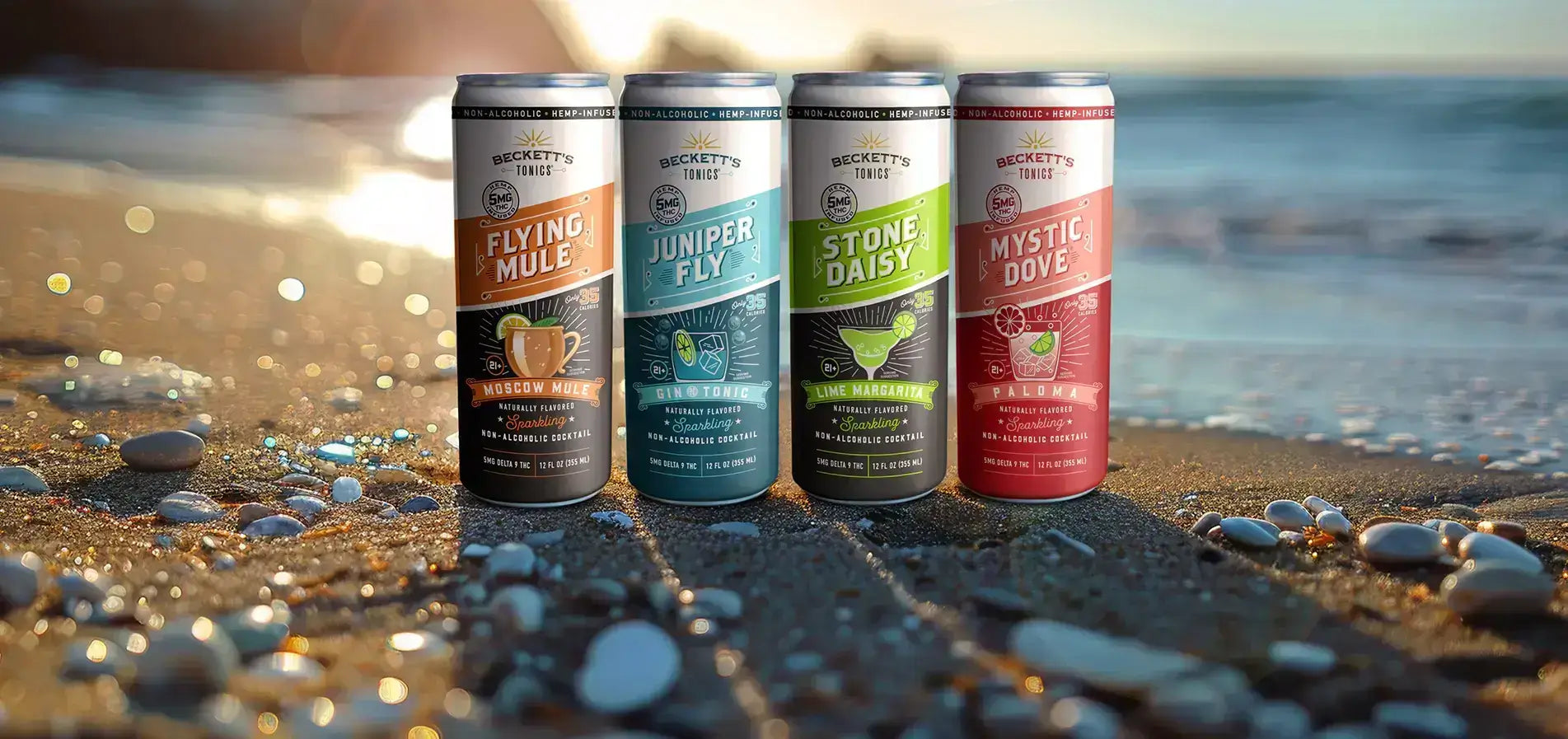 Non-Alcoholic, Naturally Flavored, & Infused with THC